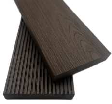 Oushe Modern tasarım tarzı fırçalanmış bitirmek yapay ahşap tik zemin kaplaması PVC açık döşeme WPC paneli zemin taşınabilir güverte - Product Image 2