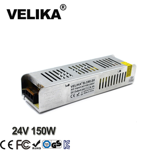 24V 6.3A 150瓦单型输出110V/220VAC输入开关电源，用于发光二极管灯箱 - Product Image 1