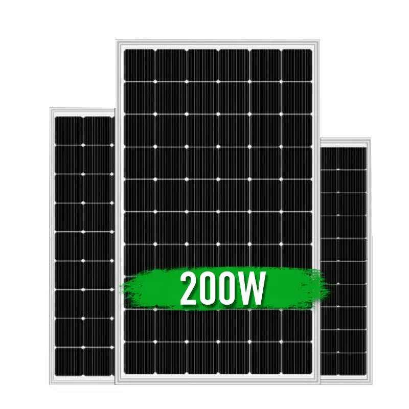 Central elétrica portátil exterior com eficiência elevada 300 watts do painel solar do inversor painéis solares recarregáveis do picovolt 500 watts mono