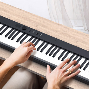 MIDI con teclados eléctricos portátiles de piano plegable de 88 teclas Led - Product Image 5