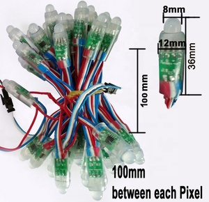 Tira de luces led redondas para publicidad, tira de luces Led de 12mm con Pegamento de silicona relleno de 5v, Ucs1903 Ws2811 - Product Image 6