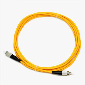 डेनिक्सी FC-FC सिंगल मोड फाइबर ऑप्टिक पैच कॉर्ड टेलीकॉम-ग्रेड फाइबर ऑप्टिक केबल एससी/एलसी/सेंट सिंगल मोड पैच कॉर्ड - Product Image 1