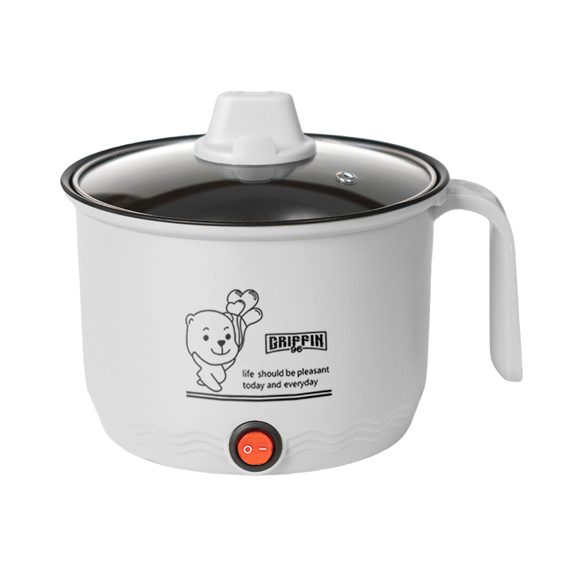 White-Single-pot(Non-stick/Stainless steel inner pot)