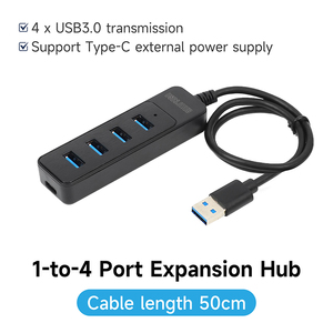 3.0 USB portatile senza Driver da 1 a 4 porte Hub di espansione senza latenza per la robotica ROS Raspberry Pi RDK serie e serie Jetson - Product Image 4