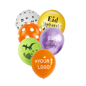 Fabriek Opblaasbare Lucht Helium Blauw Balon <span class=keywords><strong>Custom</strong></span> Print Logo Gepersonaliseerde Globos Reclame Ballon Met Logo - Product Image 3