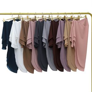 <span class=keywords><strong>2</strong></span>レイヤーシフォンインスタント<span class=keywords><strong>Khimar</strong></span> Hijabマレーシア控えめエレガントなプレーンHijabスカーフEidイスラム教徒の女性イスラム祈り<span class=keywords><strong>Khimar</strong></span>