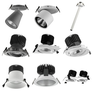 ไฟดาวน์ไลท์ LED สปอตไลท์ปรับแต่งได้,ติดตั้งบนพื้นผิวปรับขนาดได้0-10V ต้าหลี่ไตรแอคปรับแสงได้28W 35W - Product Image 6