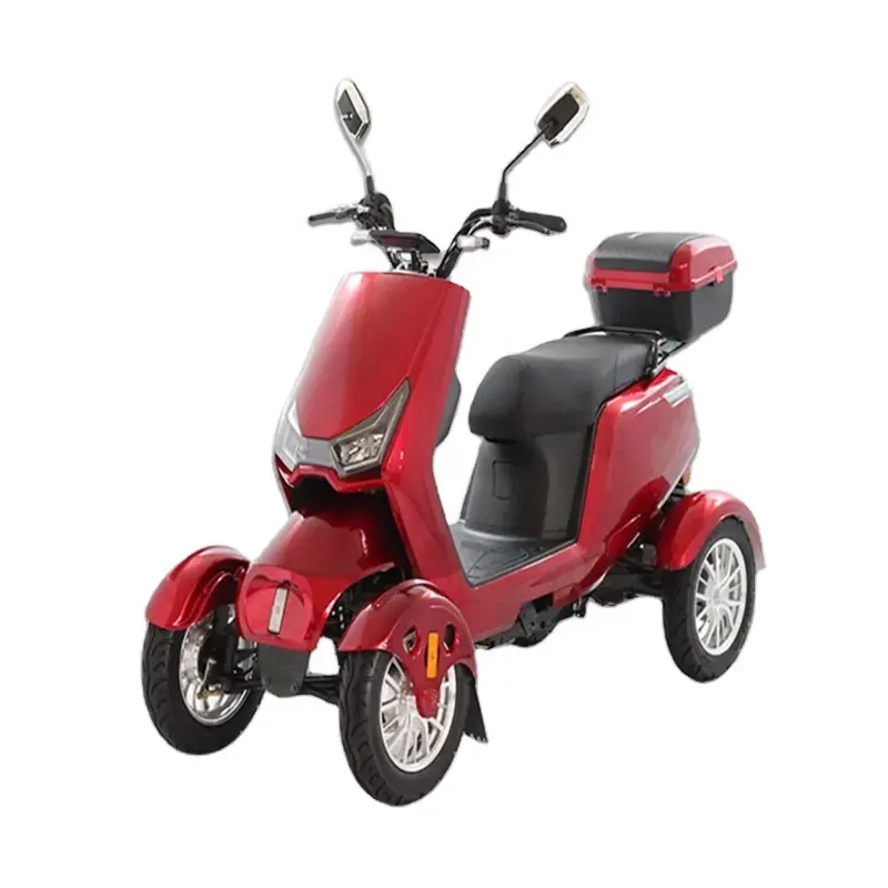 Kemaloce — pneu à quatre roues de scooter électrique 800W, ABS, moteur puissant sans balais, batterie, 4 roues