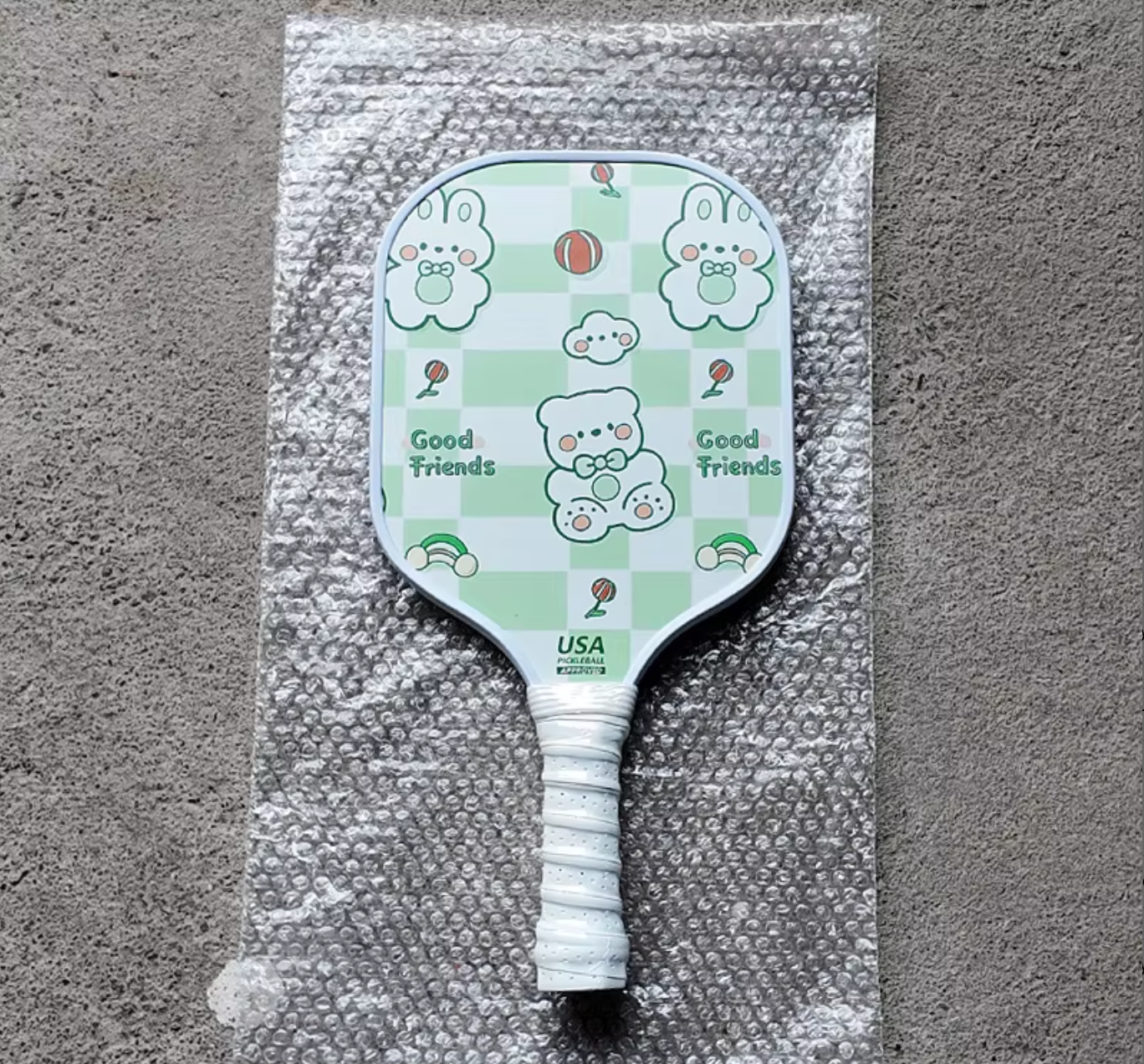 Ours en peluche pour enfants en fibre de verre blanc