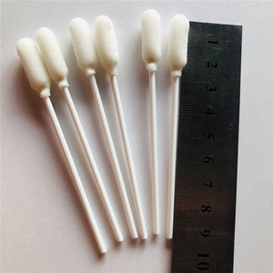 Factory Direct High Absorbency White PP Stick Q Tips Sponge <strong>Swab</strong> Open-Cell Foam Oral <strong>Swab</strong> - Product Image 4