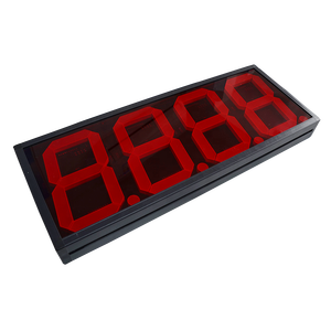 Display da banco a led grande da 8 pollici per display a led a 4 cifre a 7 segmenti montabile in digitale per fabbriche - Product Image 1