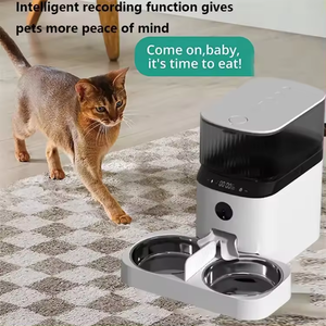 大容量智能宠物两只猫喂食器双碗自动喂食器带app遥控摄像头声控 - Product Image 6