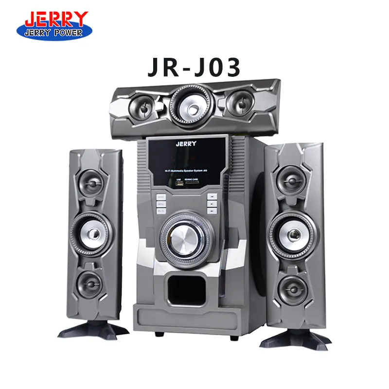 JERRY Großhandel Gute Qualität Produkt Subwoofer Lautsprecher 5.1 Heimkino Surround Sound System