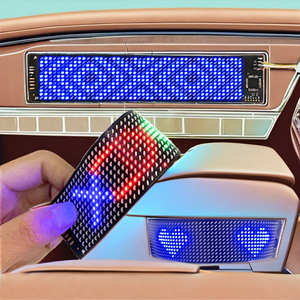 LED-programmier bare flexible Matrix-Panel-Anzeige APP-Steuer nachricht Scrolling Sign für Cars Shops Car Sign Verbesserte Lesbarkeit - Product Image 2