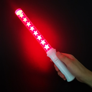 Bts özel Logo marka kablosuz Rfid DMX kontrol Lightstick hayranları Cheer Up Glow değnek LED ışık olaylar konser spor için sopa - Product Image 5