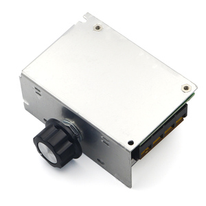 Professional Voltage Regulators 4000W 220V High Power <strong>SCR</strong> Speed <strong>Controller</strong> Electronic Voltage Regulator Governor Thermostat BS - Product Image 5