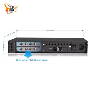 TBS DVB-S2X to IP Gateway Server 8 Frequencies Satellite Channels Streaming in UDP RTP HTTP RTMP SRT - Product Image 4