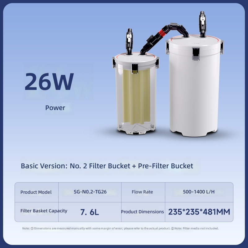 Filter bucket no2 front-end