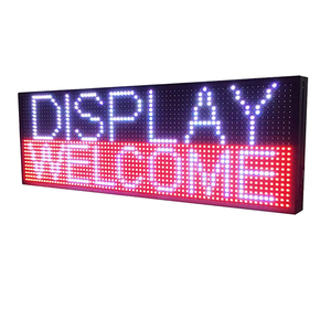 プログラミング可能スクロールLED移動メッセージサインフルカラーカスタマイズP10 LEDディスプレイ屋外サインドットマトリックスLEDディスプレイ画面 - Product Image 5