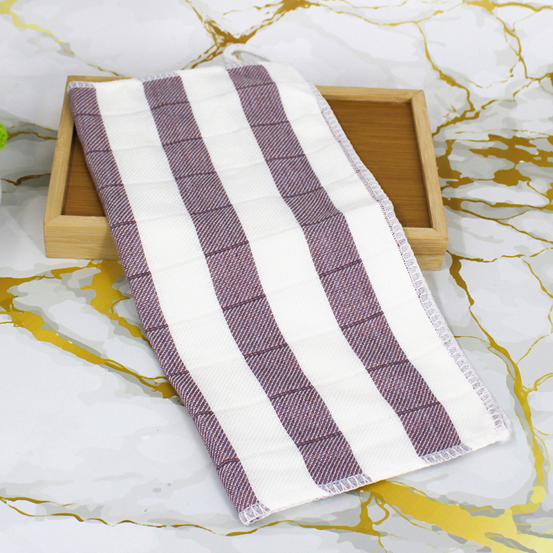 Larges rayures (violet foncé)