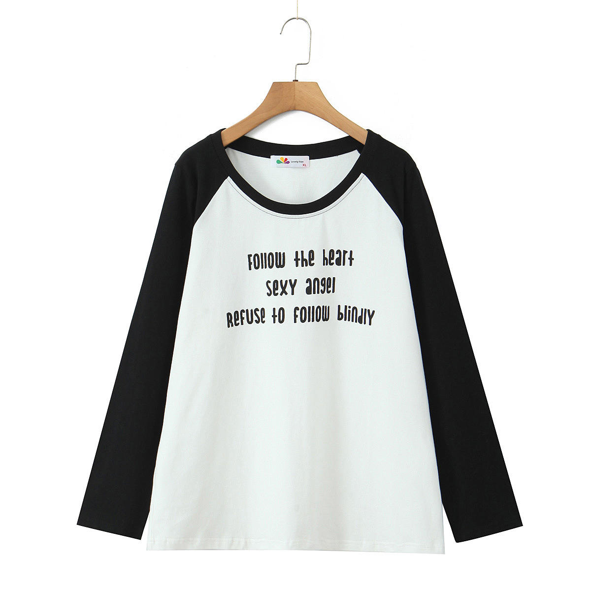 T-shirt à imprimé lettres