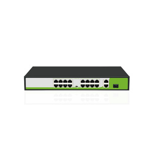 16-Port PoE Switch for Wireless <strong>IP</strong> <strong>Camera</strong> to Management Used with NVR <strong>Camera</strong> System