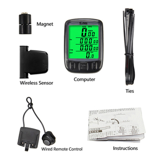 Bicycle <strong>Computer</strong> 563C Wireless Large Screen Odometer Backlight Waterproof Speedometer Cycling Stopwatch Mountain Bike - Product Image 5