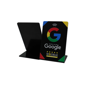 Custom 105*70 NFC Table Acrylic Google Review Nfc Stand With Qr <strong>Code</strong> - Product Image 6