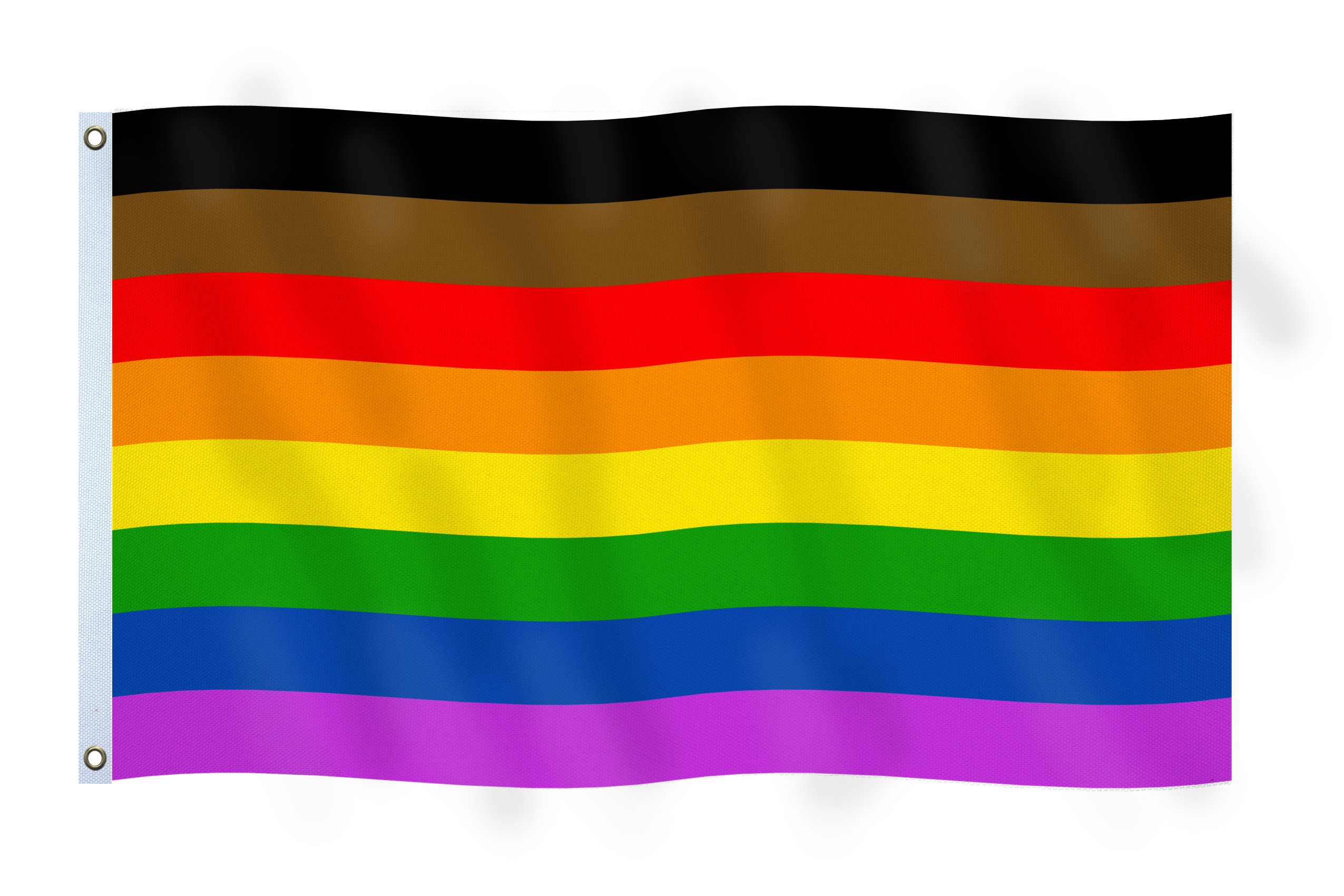 Drapeau de la fierté arc-en-ciel de Philadelphie