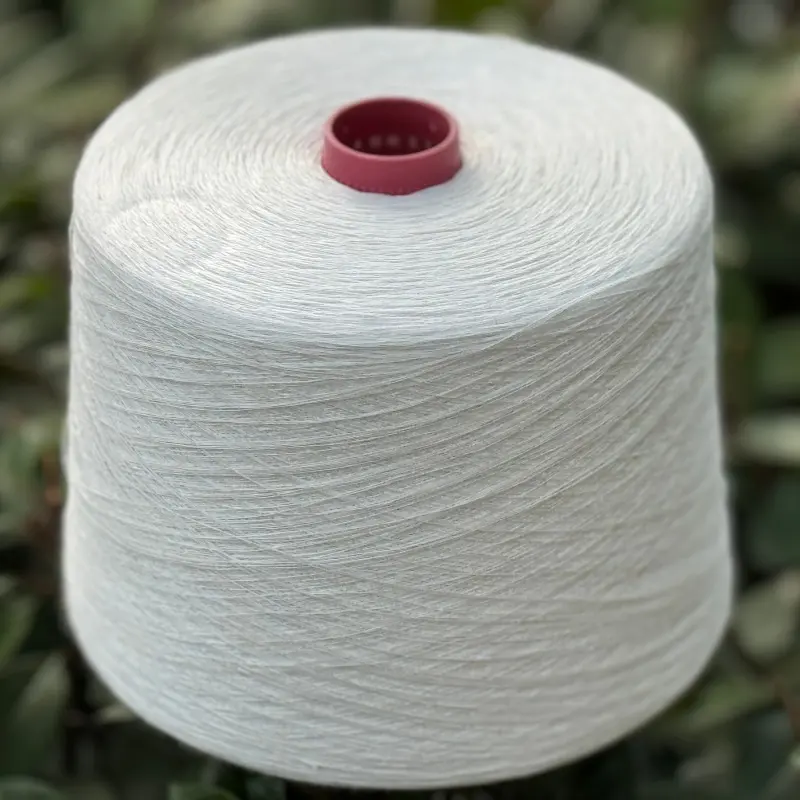 24NM/1 Semi-Bleached 100% Linen Yarn for Dyed & Weaving for Knitting