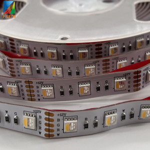 Yüksek kalite 5 4IN 10mm genişlik RGBWWW RGB CCT LED şerit 12v 24v 5050 otomatik renk render RoHS DC12V iyi fiyat IP68/IP20 - Product Image 4