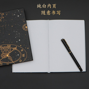 Hardcover <strong>Basic</strong> Journal <strong>Book</strong> Set Thermal Bound Notebooks Fancy Diary for School Office DIY Girls Handbook Gift Box Notebook Gift - Product Image 4