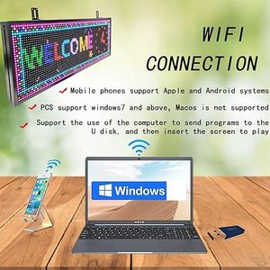 Kommerzielle Verwendung LED-Anzeigetafel mit hoher Helligkeit im Innen-und Außenbereich und Fernbedienung für Werbung - Product Image 4