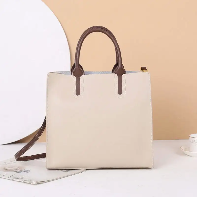 Итальянские дизайнерские сумки из натуральной кожи, женские сумки 31x13x28 см с рамкой, новые 2023 сумки, корейские сумки-тоут