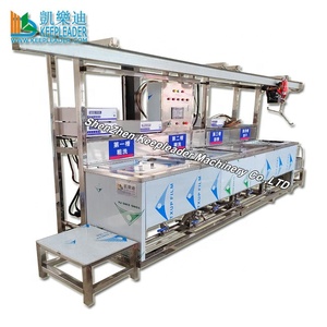 Industrielle Ultraschall reinigungs maschine mit mehreren Tanks zum automatischen Laden Entladen des mechanischen Arms Auto/Stamp ing Metallteil reiniger - Product Image 6