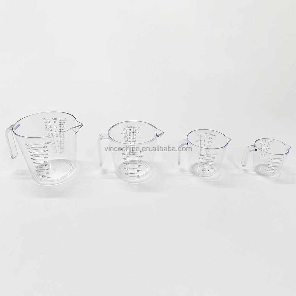 Ensemble 4 pièces couleur transparente