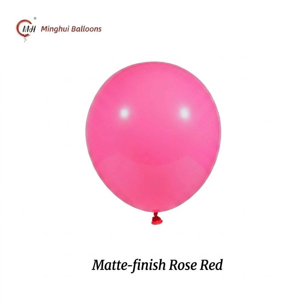 Matte-finish Rose Red