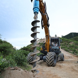 YA2000 yüksek kalite maksimum delme derinliği 12 metre Spiral tipi Affarestation ekskavatör için delik kazıcı ekskavatör araçları - Product Image 1