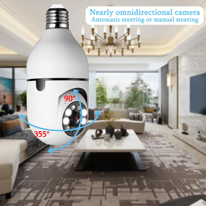 V360 pro app 720P kablosuz kamera 2.4G WIFI ampul kapalı kamera tavan montaj - Product Image 4