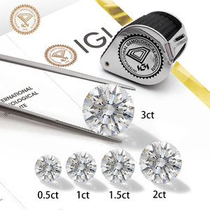 Phòng thí nghiệm phát triển thực S 0.4ct 0.5ct 1CT 1.5ct 2ct de vvs IGI giấy chứng nhận hpht cvd Lab Grown S - Product Image 1