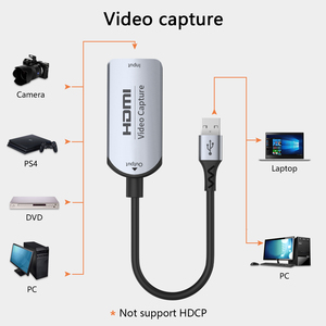 Audio Video Capture Device Support Full HD Video Capture Card <strong>HDMI</strong> to USB 2.0 Converter <strong>hdmi</strong> to Usb Converter for Tv - Product Image 5