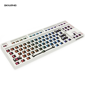 Manufacturer Price Skyloong Hot Swap ABS Cover 87 <strong>keys</strong> RGB <strong>custom</strong> mechanical <strong>keyboard</strong> kit - Product Image 1
