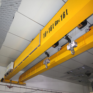 Grúa Puente de Doble Viga Tipo NLH de Estilo Europeo con Certificación CE e ISO, de 10, 15, 16, 20 y 32 Toneladas con Carro Eléctrico - Product Image 3
