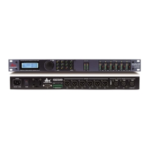 Fmuser DBX 260 Digital Audio Processor 3 in 6 Out Professional Stage <strong>Advanced</strong> Processor Crossover Feedback <strong>Device</strong>
