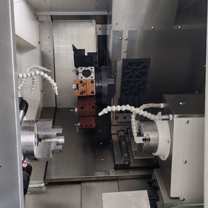 Máquina de torno de torneado vertical CNC de precisión de alta precisión para proceso de trabajo de metal - Product Image 6