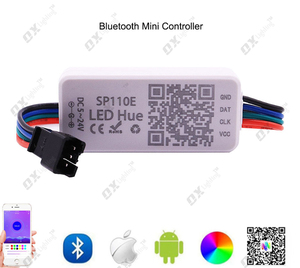 SP110E LED Pixel Controller LEDhue WS2811 SK6812 WS2812B multicolore indirizzabile BT APP Pixel Led Controller - Product Image 3