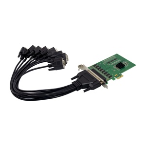 8 Port <strong>PCI</strong> Express RS232 Serial Adapter Card PCIe RS232 Serial Card 16550 UART Multiport Serial DB9 Controller Expansion Card - Product Image 2