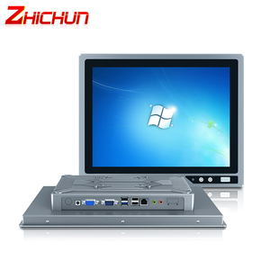 Interruptor USB frontal Botón de reinicio Diseño Panel industrial PC Máquina de automatización Pantalla Tableta resistente - Product Image 6