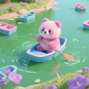 厂家直销熊猫软软的熊猫全系列泰迪熊定制设计Dompet Panda - Product Image 1