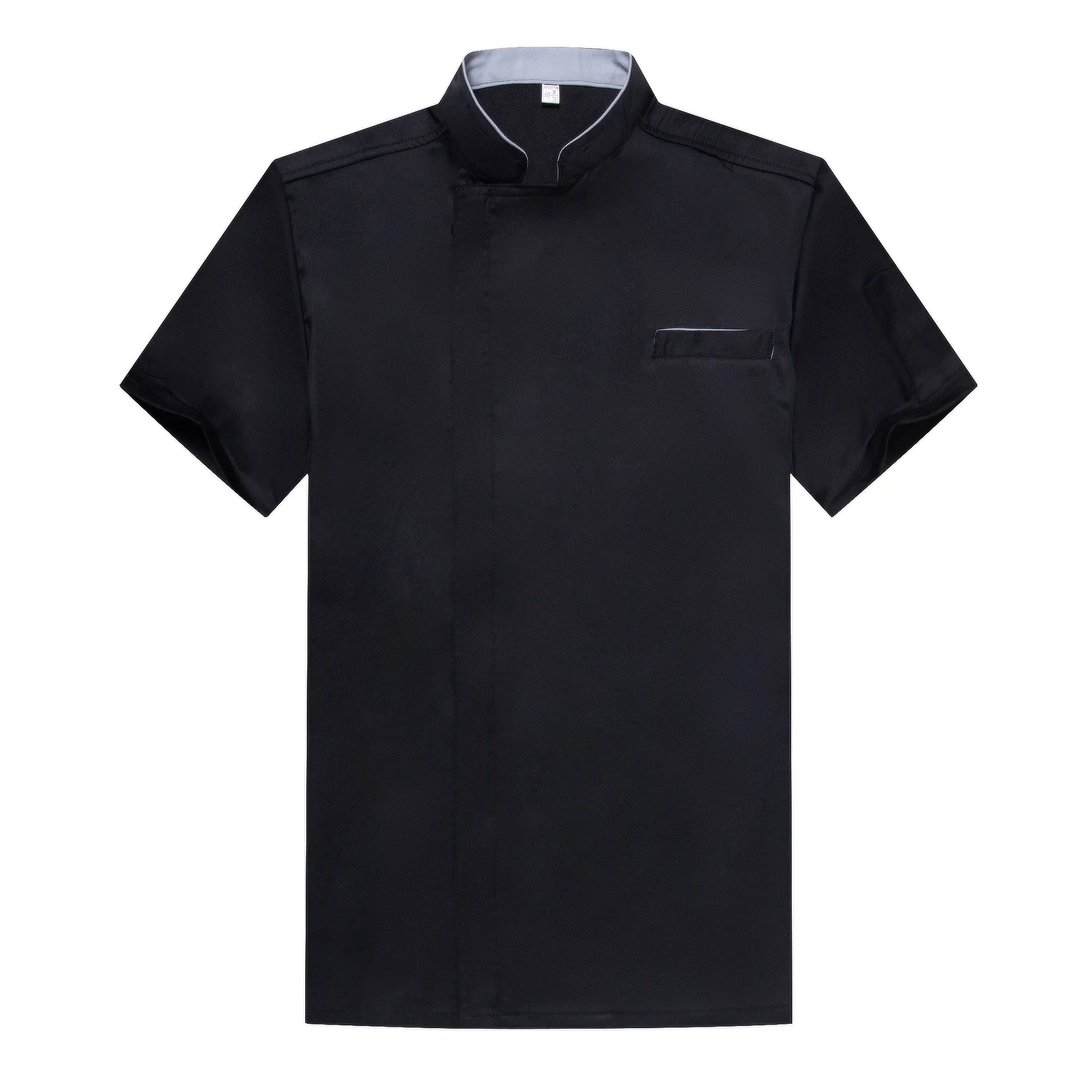 Di alta qualità Unisex Non-pilling vestiti cucina cucina Fast Food uniformi per i camerieri con cerniera nascosta uniforme da Chef